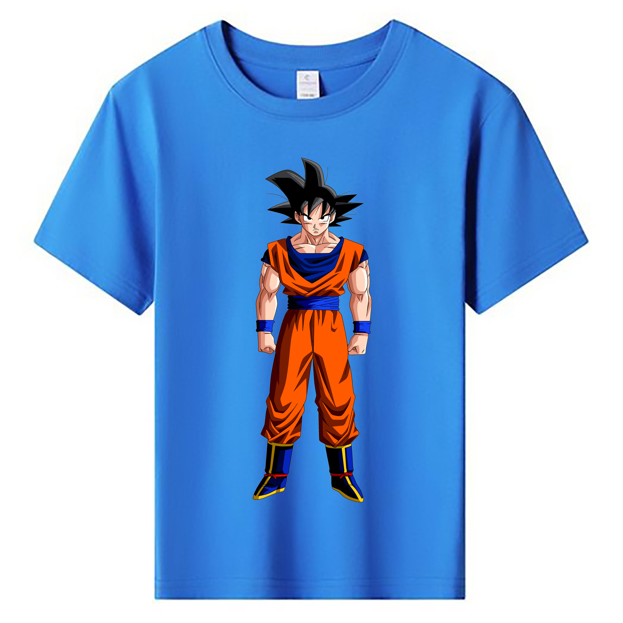 （画像用） ドラゴンボール 孫悟空（そん ごくう）Son Goku カカロット DRAGON BALL Kakarotto 綿100％キッズTシャツ（フロントプリント）